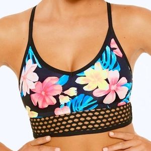 VS PINK Tropical Sports Bra
